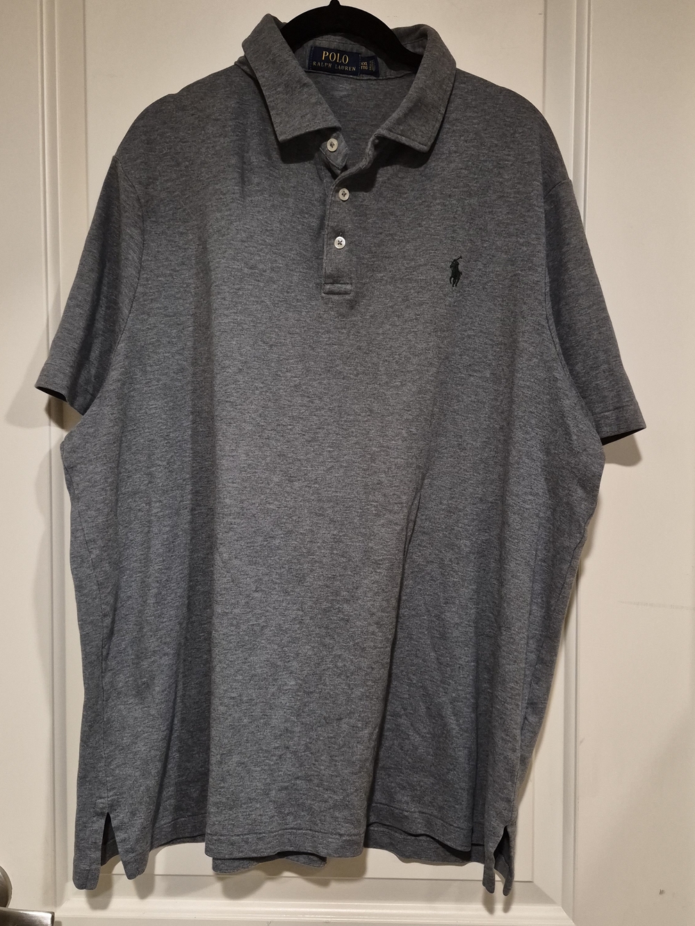 NWOT Ralph Lauren Men's Heather Gray Polo Size XXL